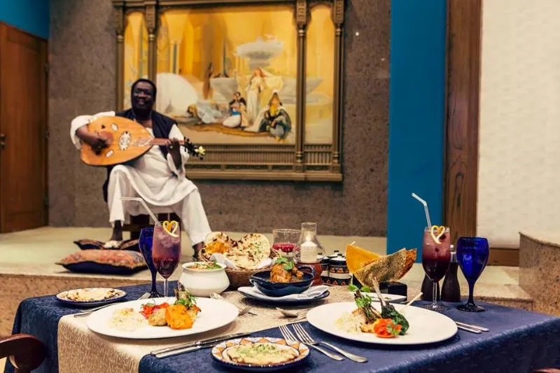 Restaurant, The Oberoi Beach Resort, Sahl Hasheesh, Red Sea Riviera