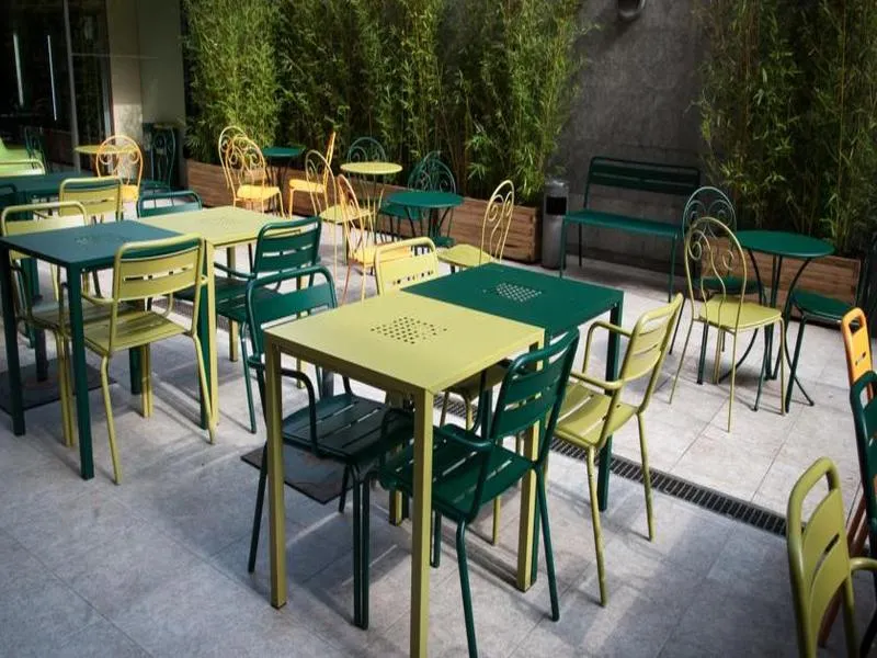 Terrace, Youth Hostel Pere Tarres, Barcelona