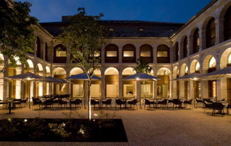 Terrace, Parador de Alcala de Henares, Madrid