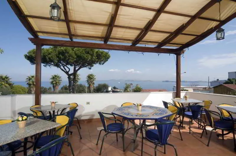 Terrace, Gemma Hotel, Naples