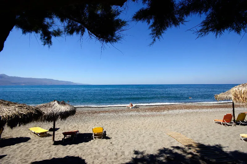 Beach, Theros Hotel, Crete