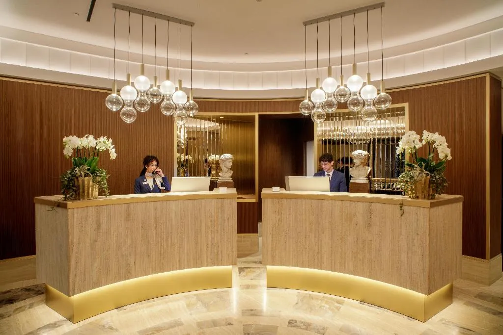 Lobby, Hotel Imperiale, Rome