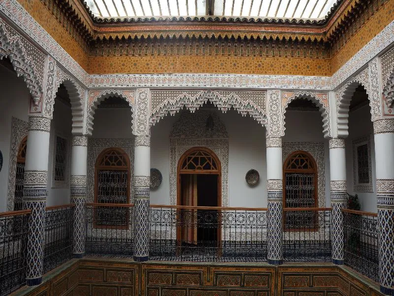 Lobby, Riad Sara, Fez