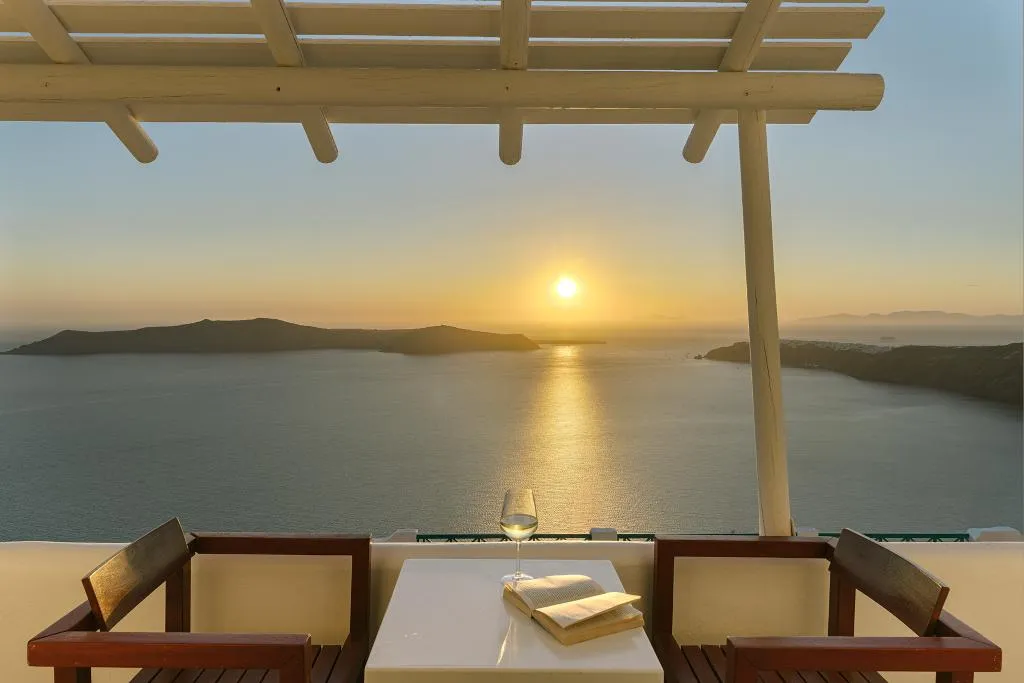 STUDIO OCEAN VIEW Room, Afroessa Hotel, Santorini