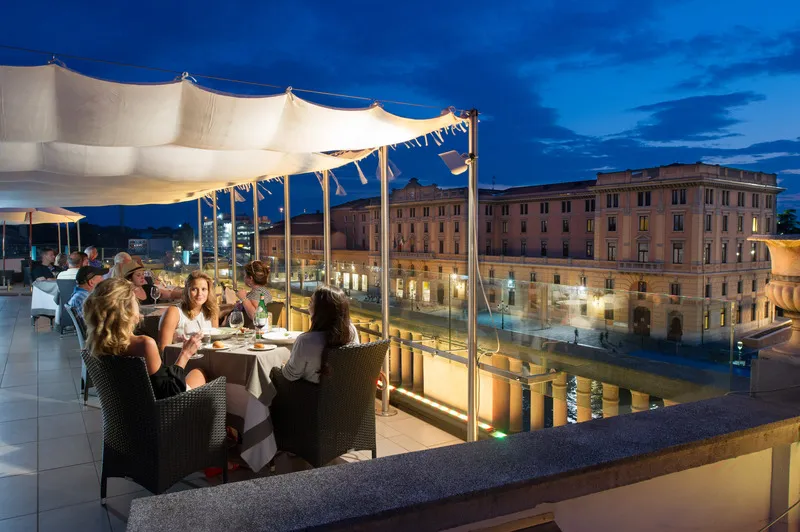 Terrace, Carlton on the Grand Canal, Venice