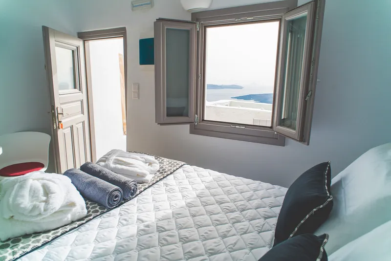 JUNIOR SUITE SEA VIEW Room, Modernity Suites, Santorini