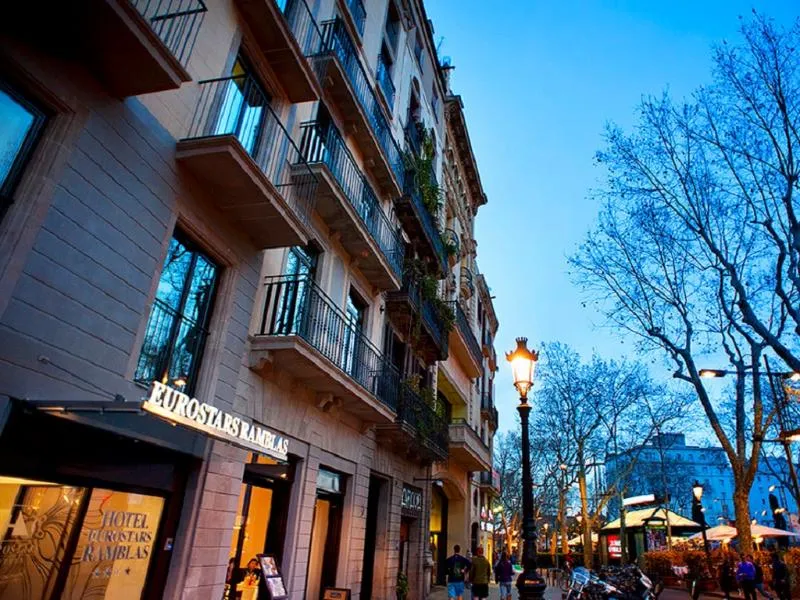 General view, Ikonik Ramblas, Barcelona