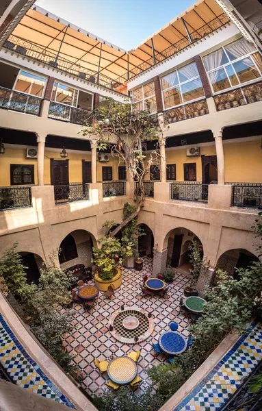 General view, Riad Omar, Marrakech