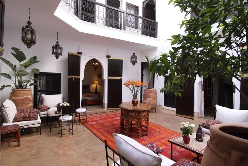 Lobby, Riad Karmela, Marrakech