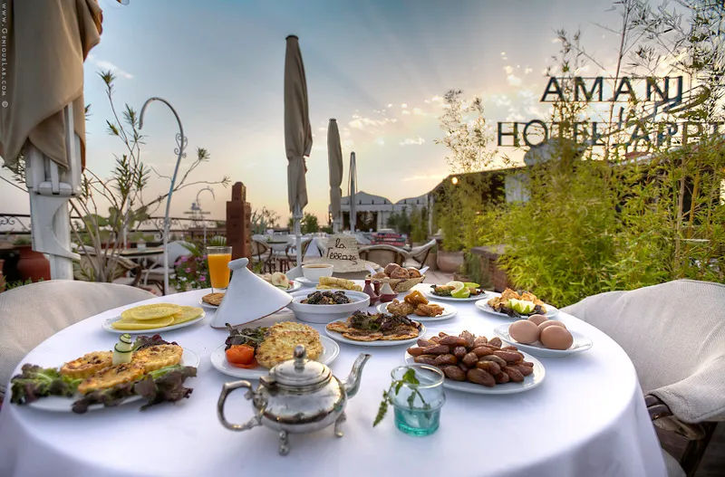 Restaurant, Amani Hotel suites & spa, Marrakech
