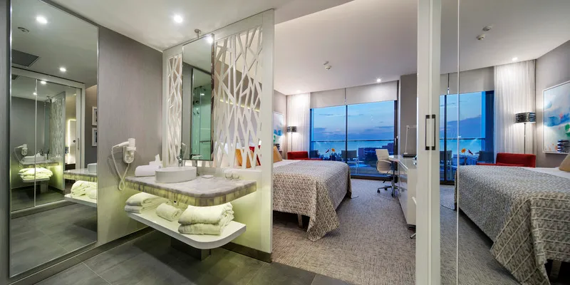 DOUBLE SEA VIEW Room, The Sense Deluxe Hotel, Antalya