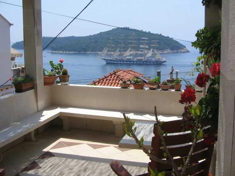 Terrace, Apartments Kiki, Dubrovnik