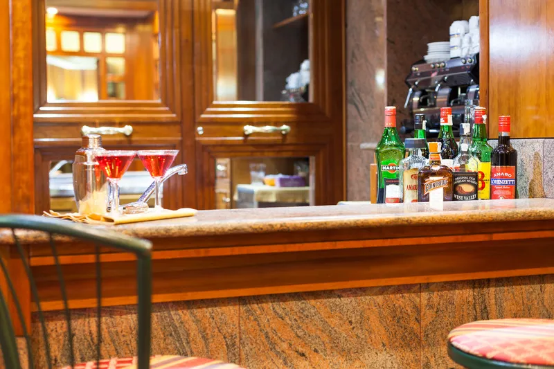 Bar, Hotel Galles, Rome