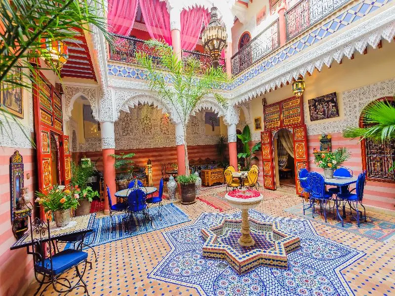 Lobby, Riad Bleu Du Sud, Marrakech