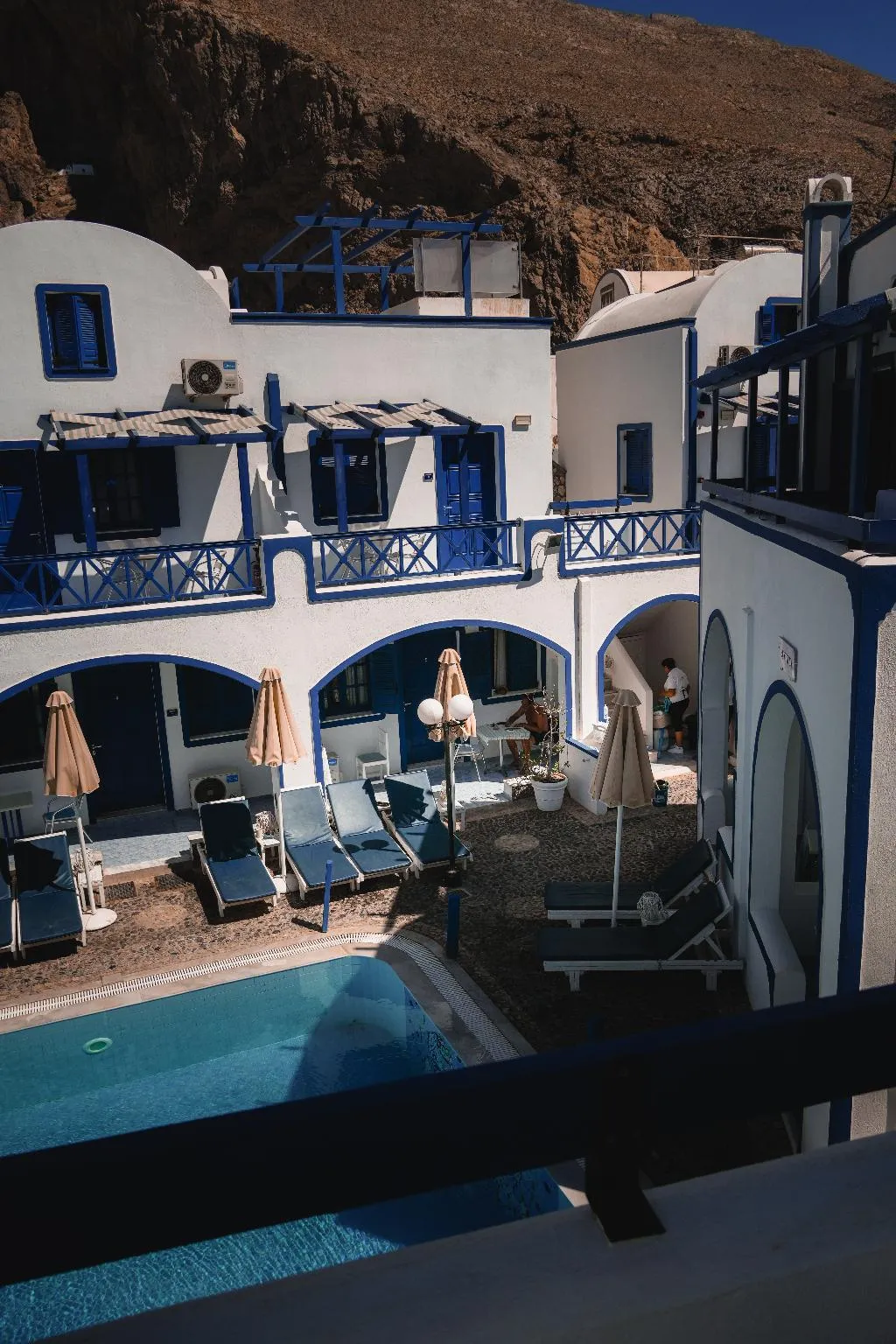 General view, Roula Villa, Santorini