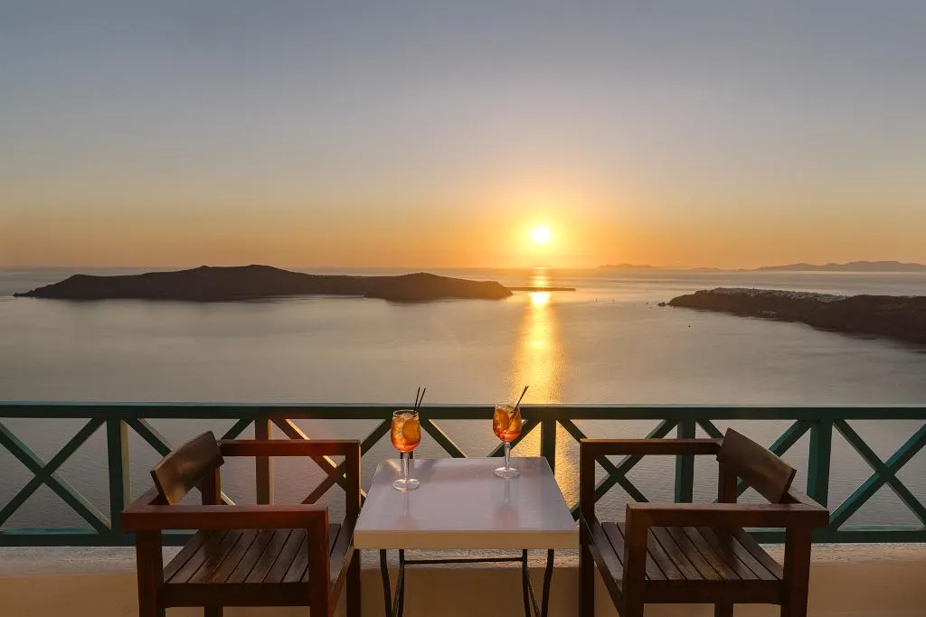 General view, Afroessa Hotel, Santorini
