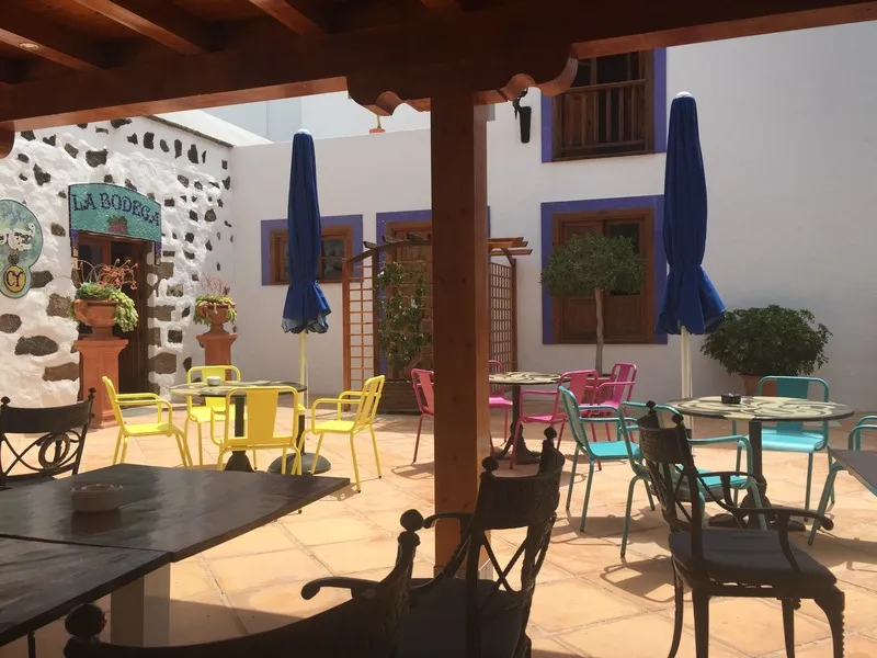 Terrace, Casona de Yaiza, Lanzarote