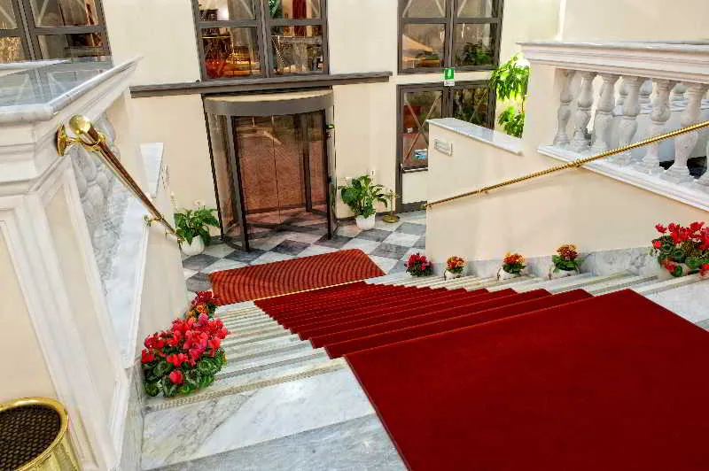 Lobby, Hotel San Giorgio, Rome