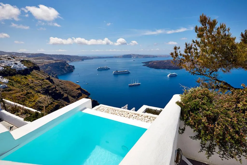 Lobby, Dreams Luxury Suites, Santorini