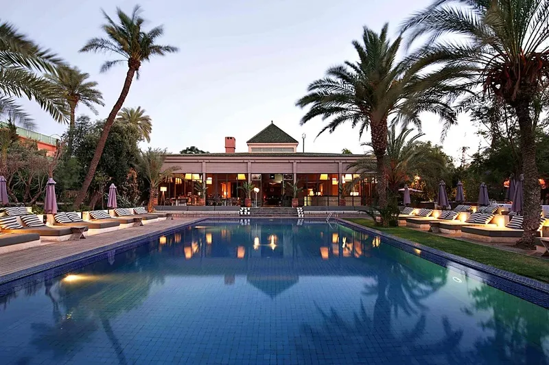 General view, Jardin d'Ines by Christophe Leroy, Marrakech