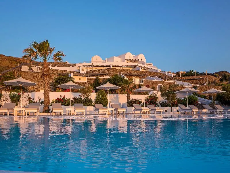 General view, Amber Light Villas, Santorini