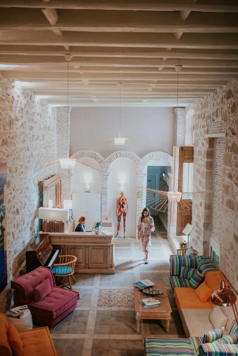 Lobby, Thalassa Boutique Hotel, Crete