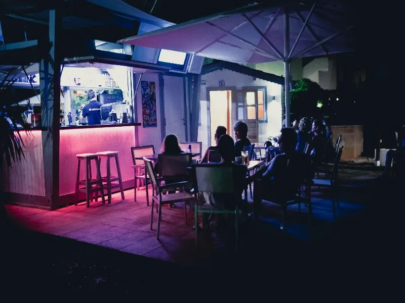 Bar, Playa Ferrera, Majorca