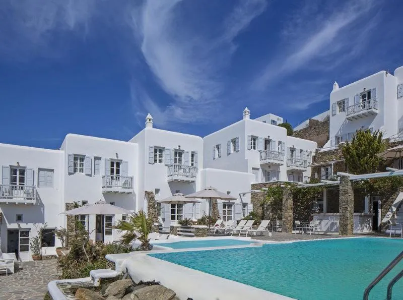 General view, Apanema Resort, Mykonos