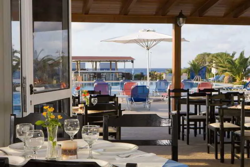 Terrace, Akti Corali Hotel, Crete