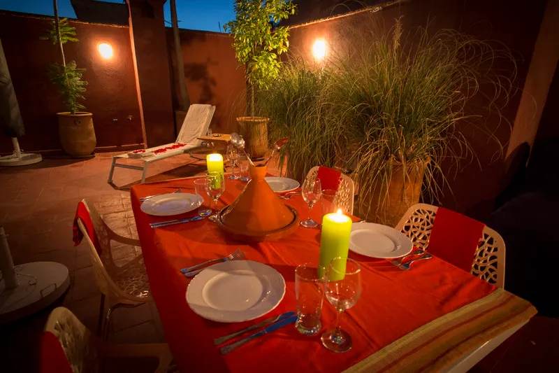 Restaurant, Riad Rose Du Desert, Marrakech