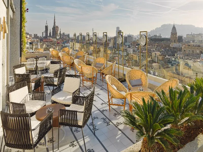Terrace, H10 Cubik, Barcelona