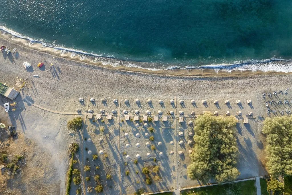 Beach, Aulus Lindos Rhodes, Curio Collection by Hilton, Rhodes