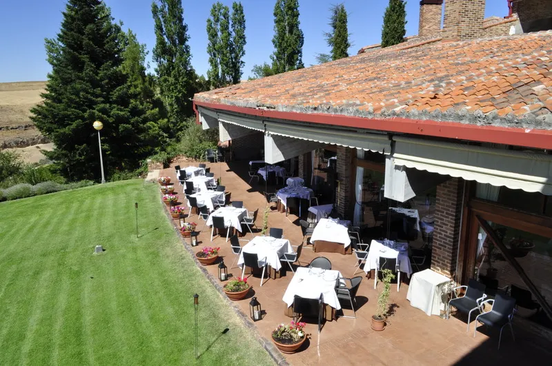 Terrace, Parador de Segovia, Madrid