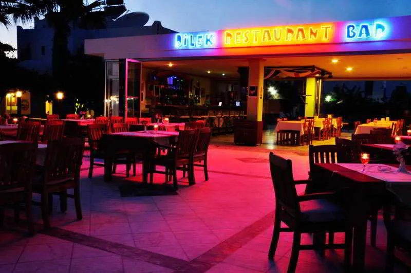 Restaurant, Dilek Hotel & Apartments, Bodrum