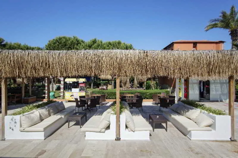 Terrace, Club Turtas Beach Hotel, Antalya