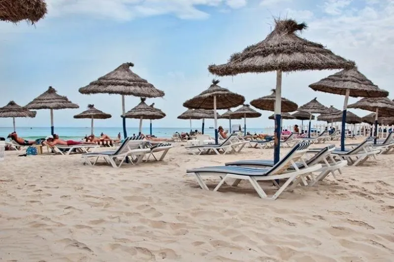 Beach, Le Monaco Hotel & Thalasso, Tunisia