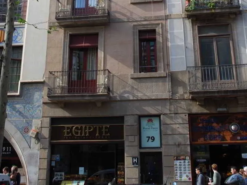 General view, Hostal Las Flores, Barcelona