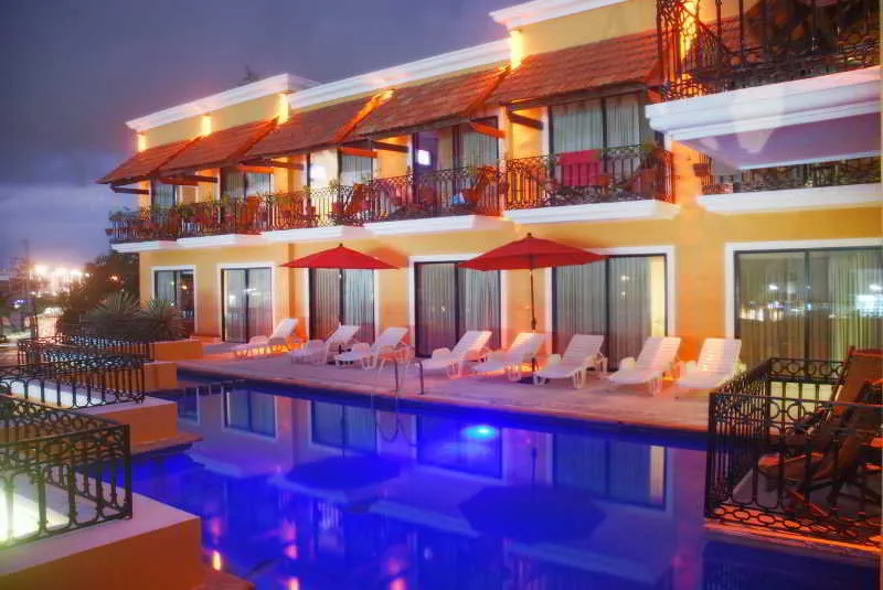 General view, Caribbean Paradise Boutique Hotel, Playa Del Carmen