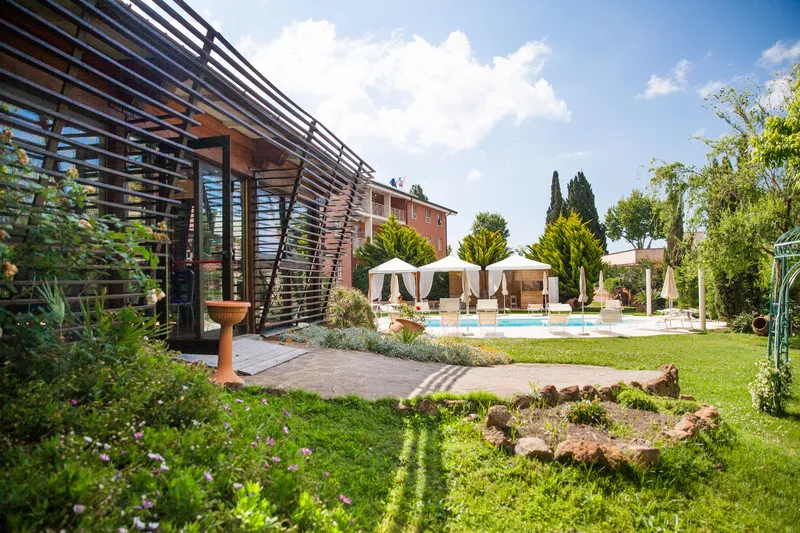 Terrace, Ostia Antica Park Hotel & Spa, Rome