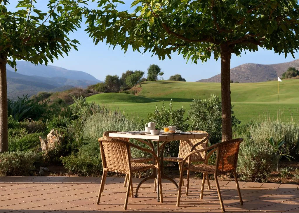 Terrace, Crete Golf Club Hotel, Crete