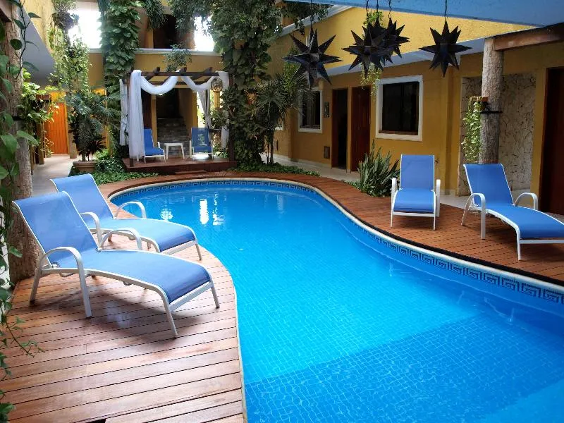 Pool, Las Golondrinas, Playa Del Carmen