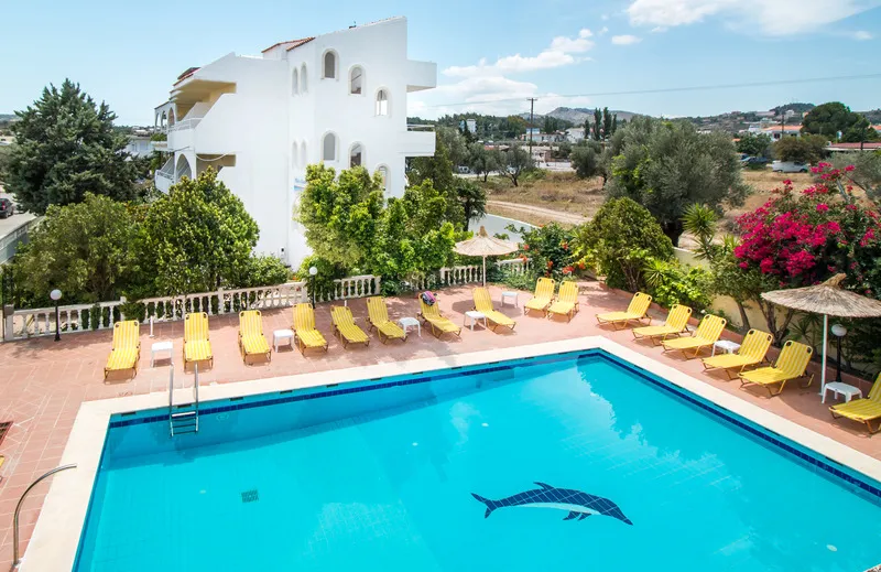 Pool, Mikes House Hotel, Rhodes