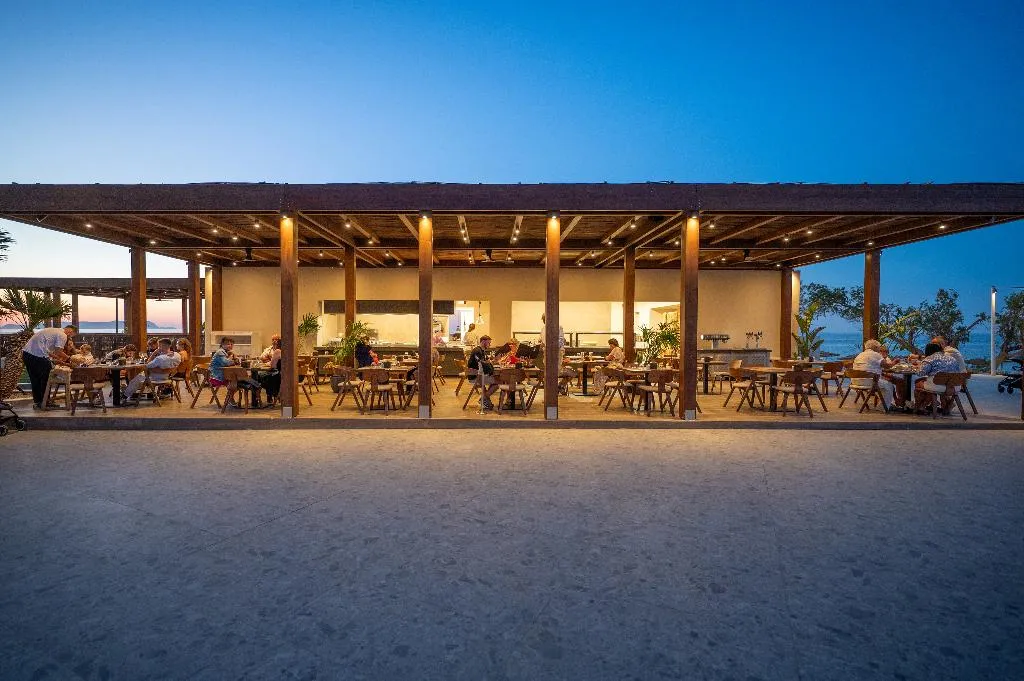 Restaurant, Oya Beach Resort, Crete
