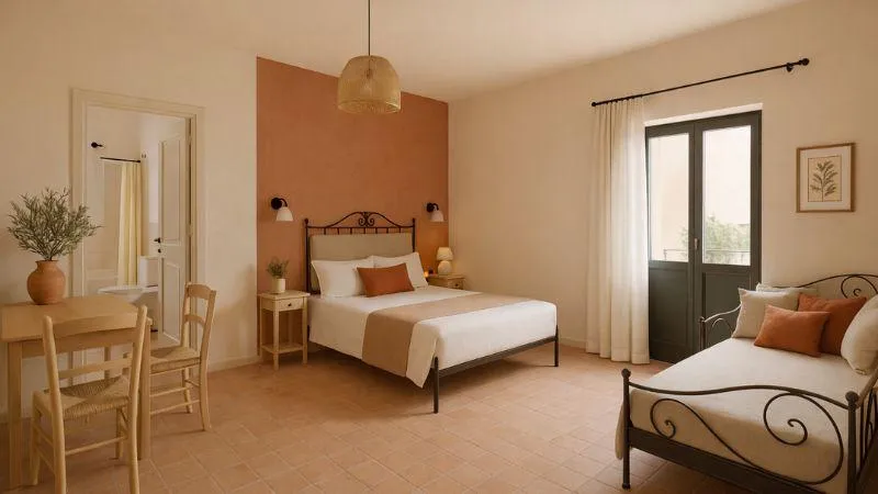 FAMILY ROOM STANDARD Room, Delfino Beach Hotel CDS Hotels, Palermo