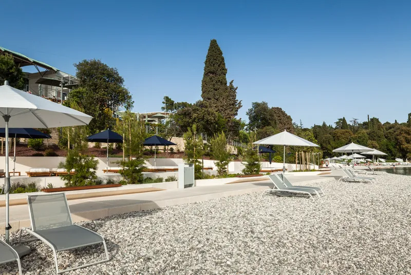 Beach, Eden Hotel by Maistra Collection, Istria