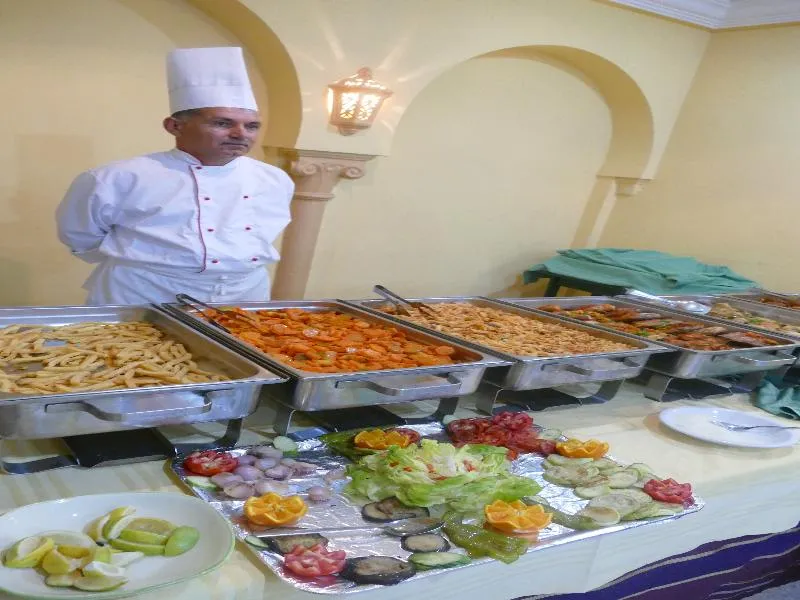 Restaurant, Les Mimosas, Tunisia