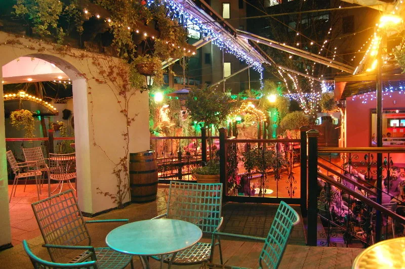 Terrace, Harcourt Hotel, Dublin