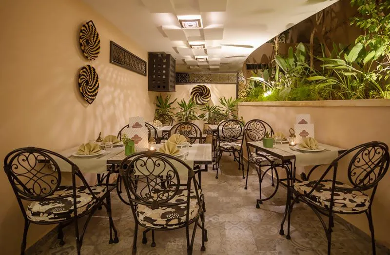 Restaurant, Dellarosa, Marrakech