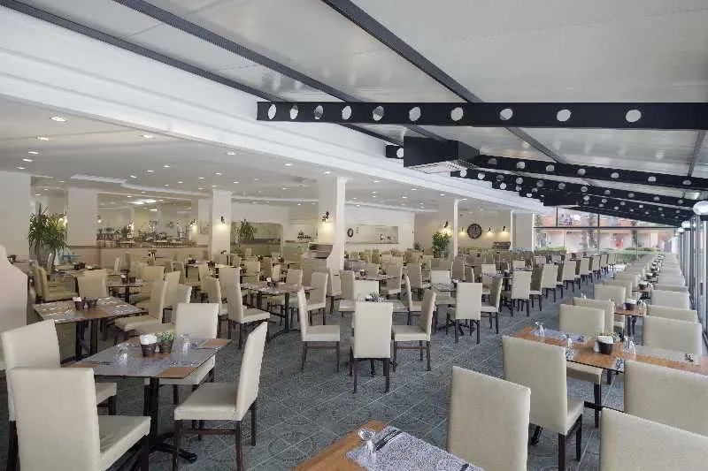 Restaurant, Club Turtas Beach Hotel, Antalya