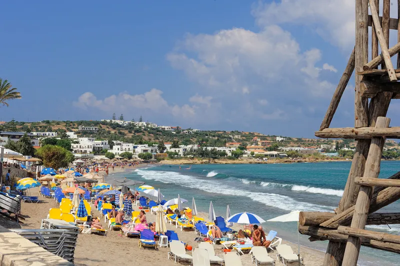 Beach, Cleopatra Apartments, Crete